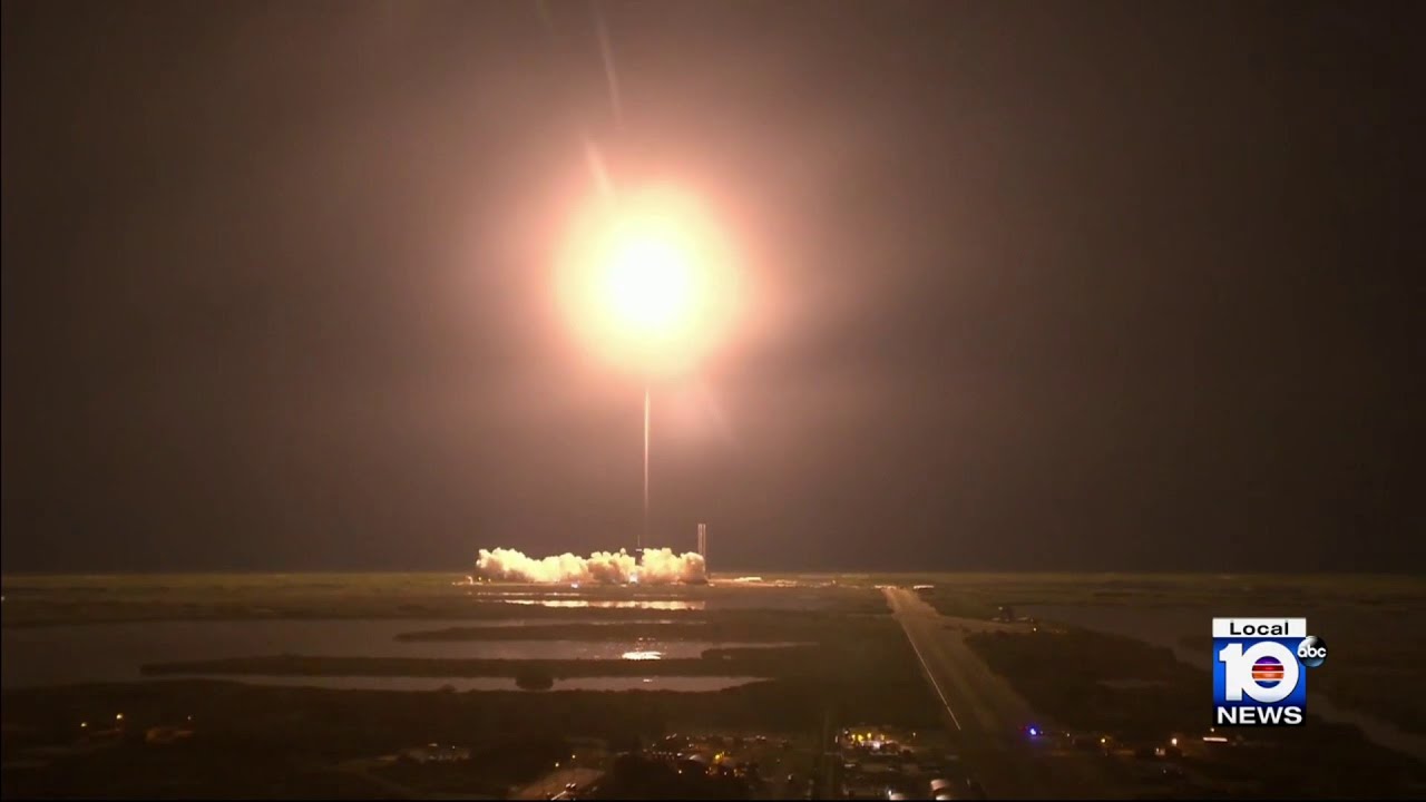 Watch SpaceX Falcon 9 rocket liftoff