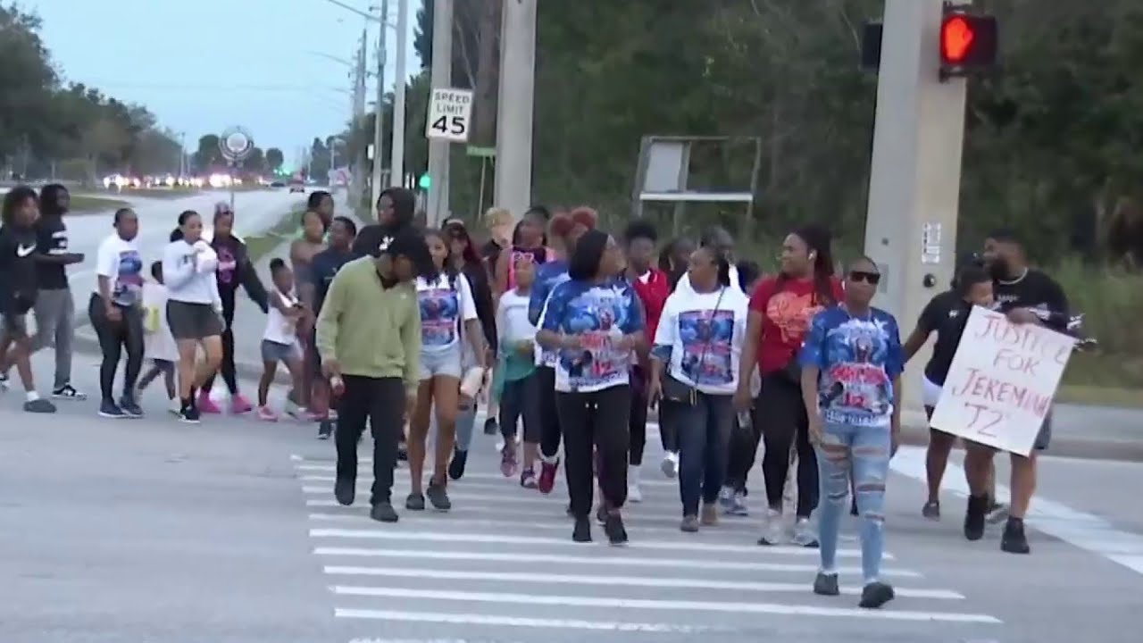 'Justice Walk' held in Palm Bay for teens fatally shot at 'Compound'
