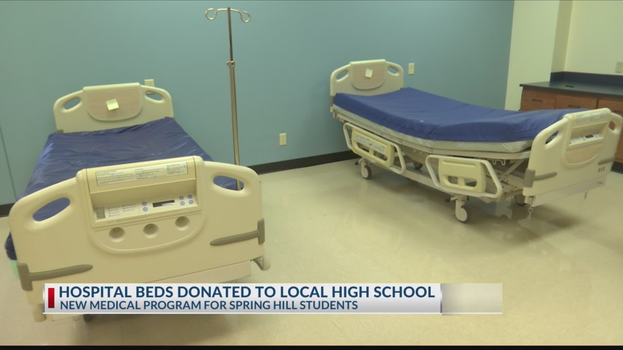 CHRISTUS donates hospital beds to help train Spring Hill HS students
