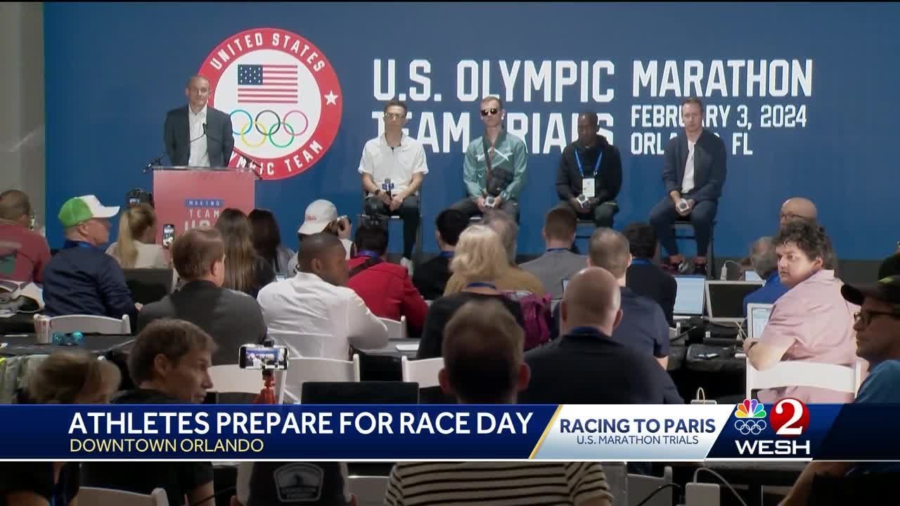 Hear from the elite athletes participating in Olympic Marathon Trials in Orlando