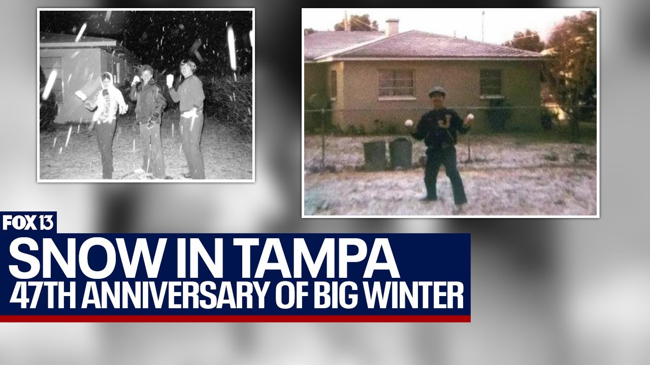 WHO REMEMBERS? 47th anniversary of snow in Tampa