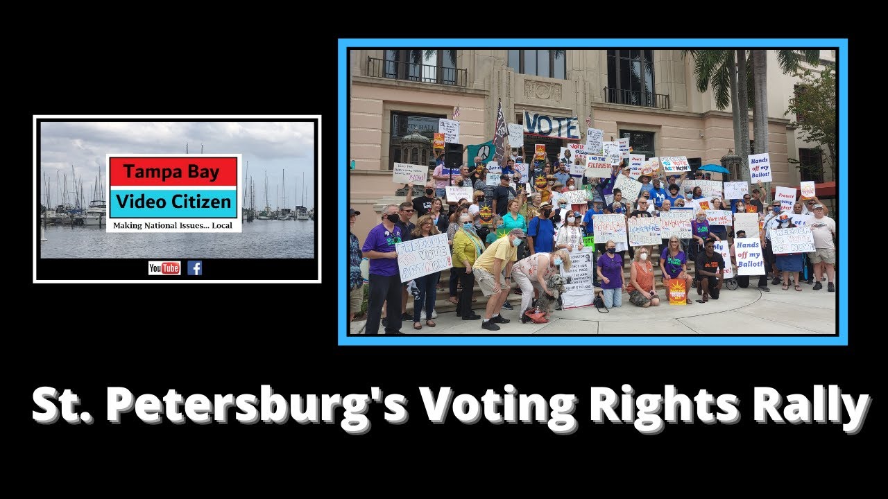 Voting Rights Rally – St. Petersburg, FL Nov. 13, 2021