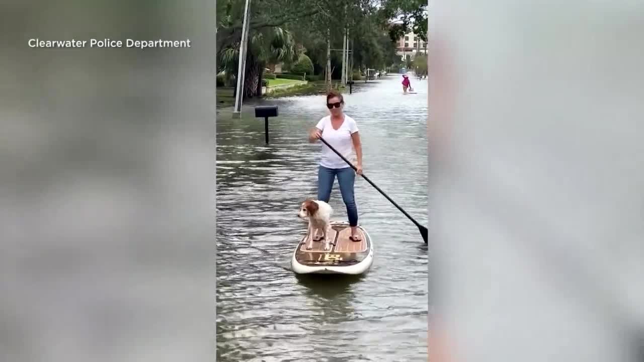 Hurricane Idalia causes flooding in Clearwater, Florida