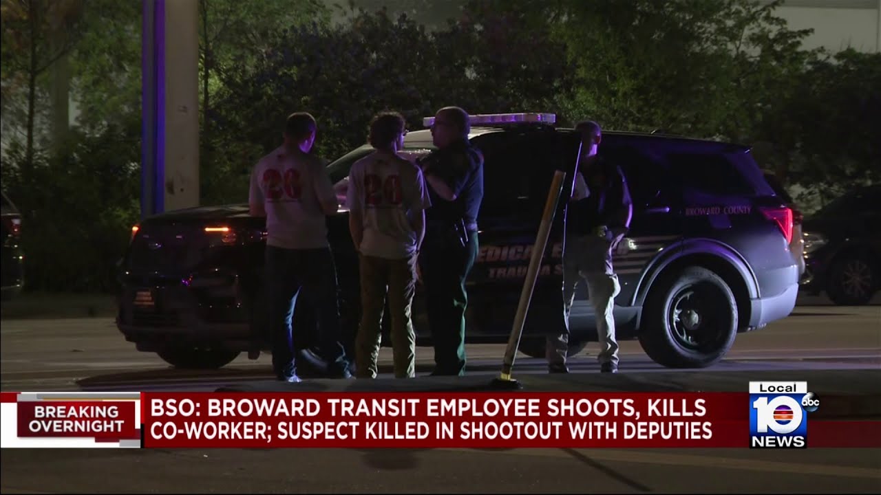 Suspect killed by BSO deputy following shooting at Broward Transit bus area.