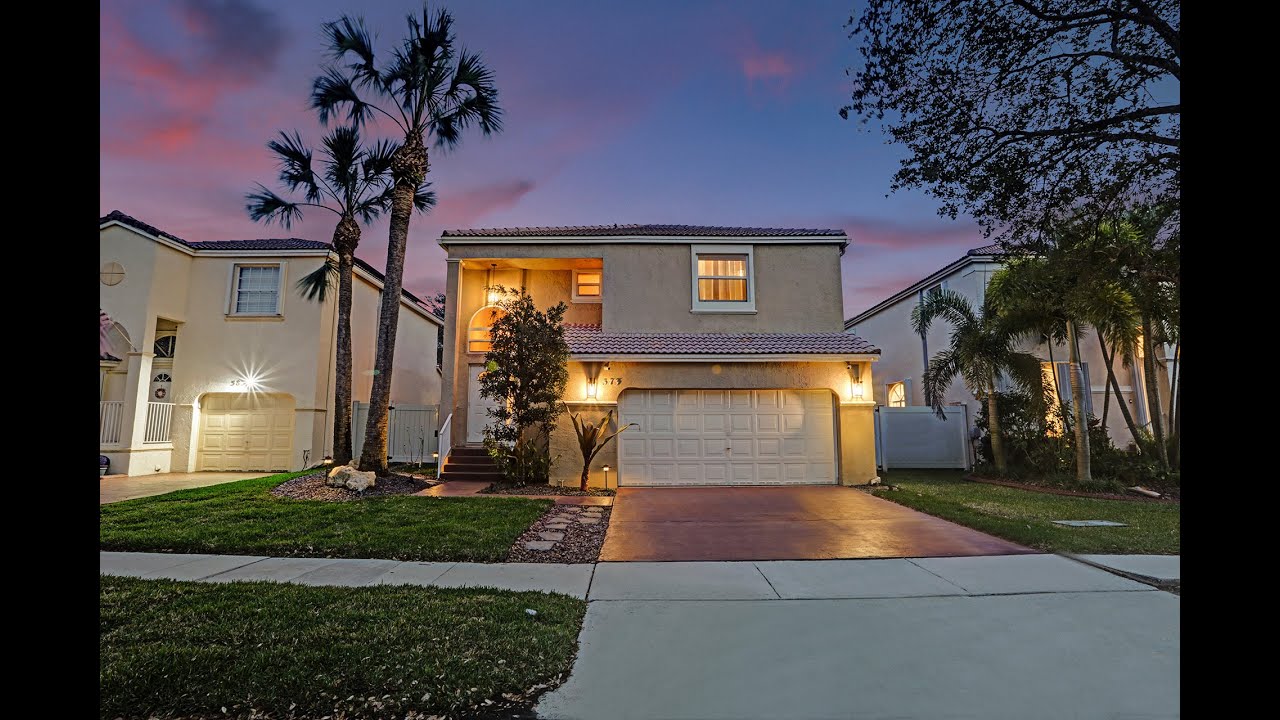 Custom Built TownGate Home For Sale: 573 NW 159th Ln, Pembroke Pines, FL 33028