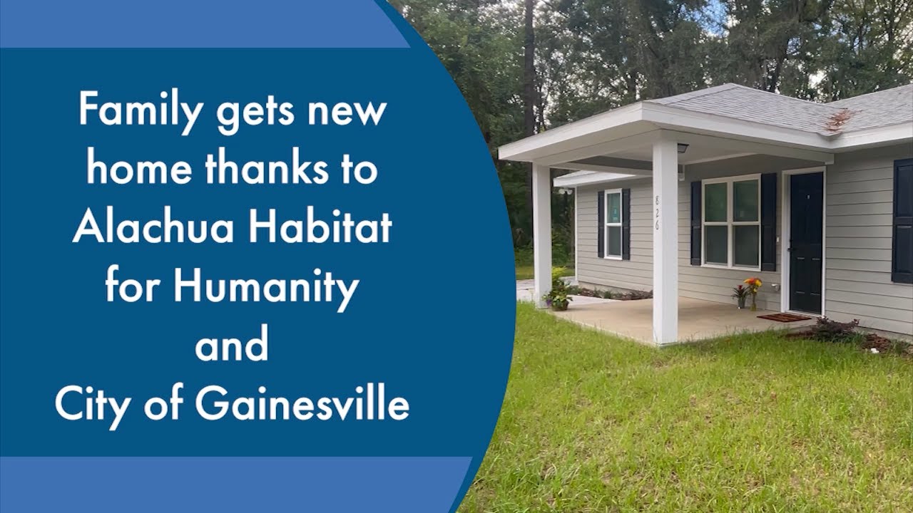 City of Gainesville Partners with Alachua Habitat for Humanity