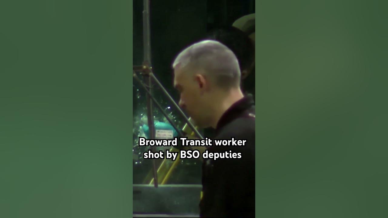 Broward Transit worker killed in shootout with deputies. #browardcounty #crime #pompanobeach