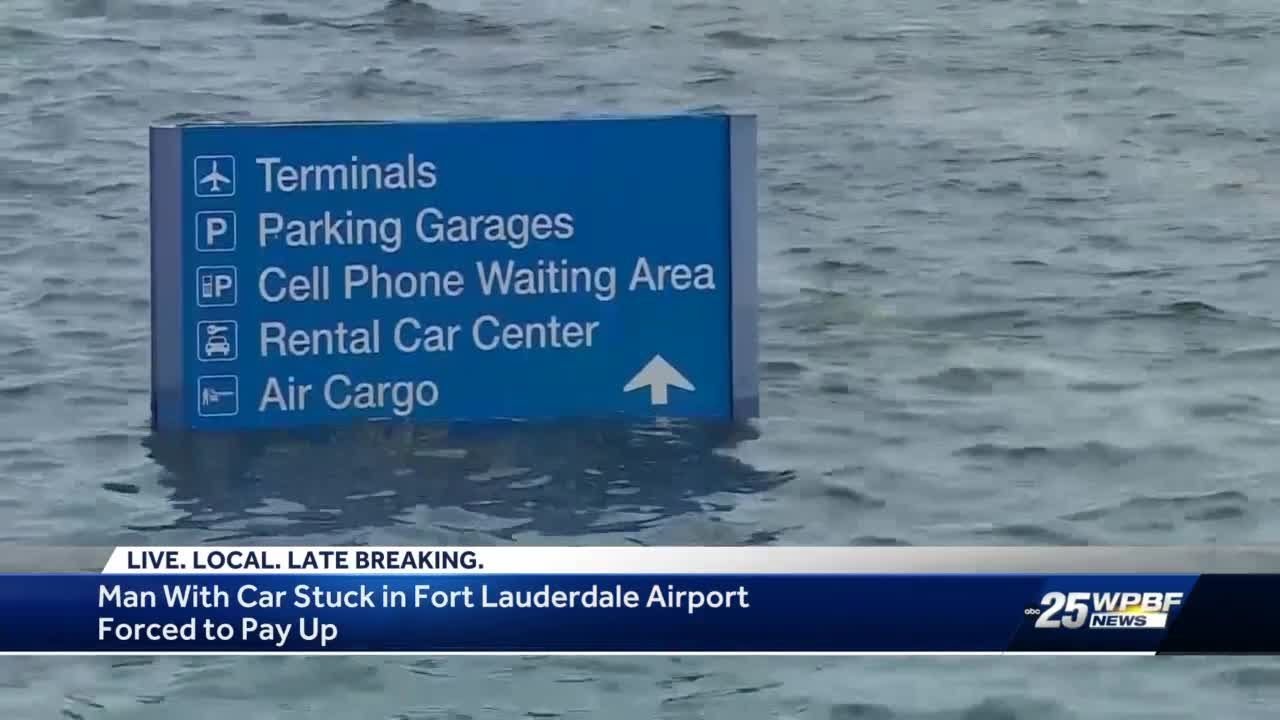 Travelers frustrated by parking charges during Fort Lauderdale-Hollywood International Airport cl…