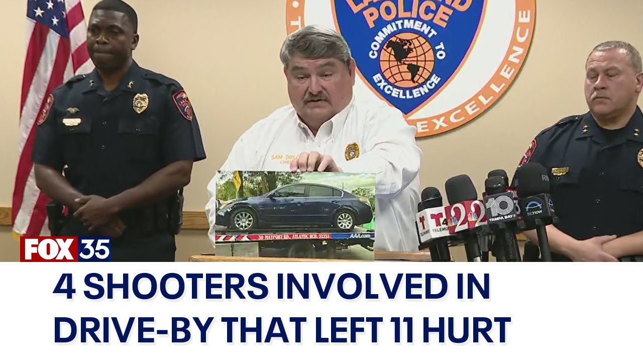 Lakeland, Florida shooting: Police give update on drive-by shooting