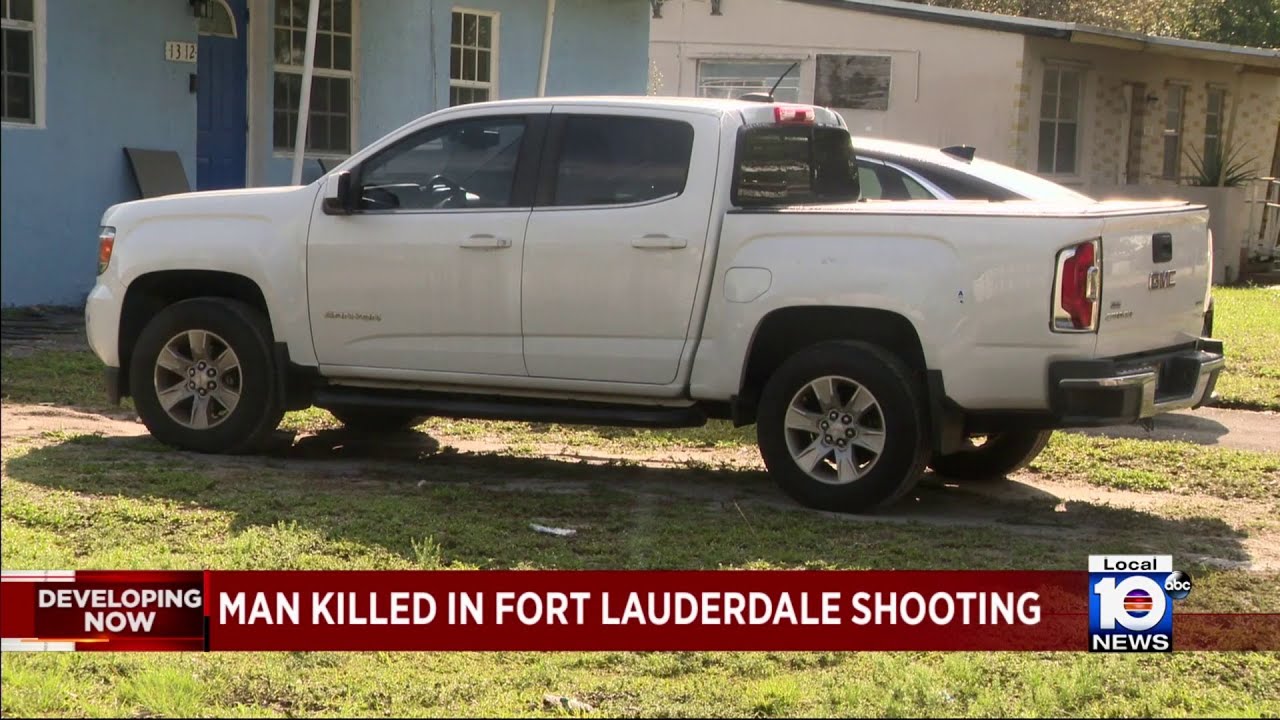 Man gunned down outside Fort Lauderdale home