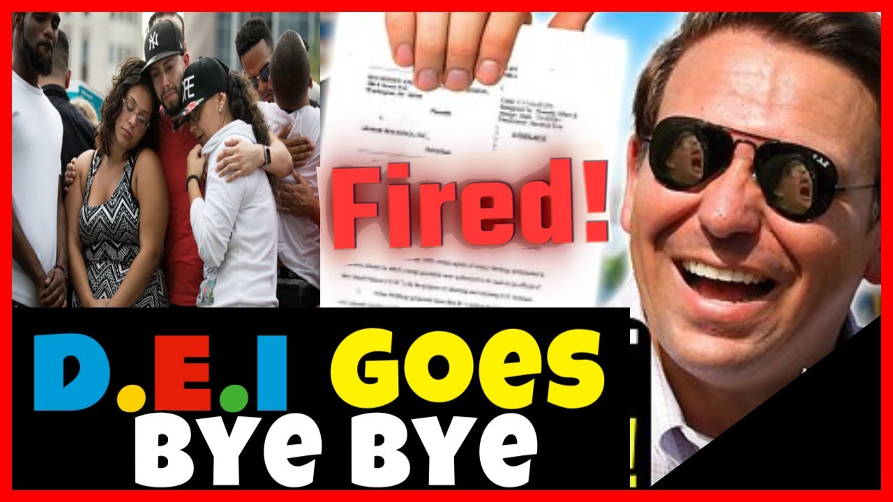 Breaking News! University of Florida fires ALL D.E. I employees! I wonder Why!