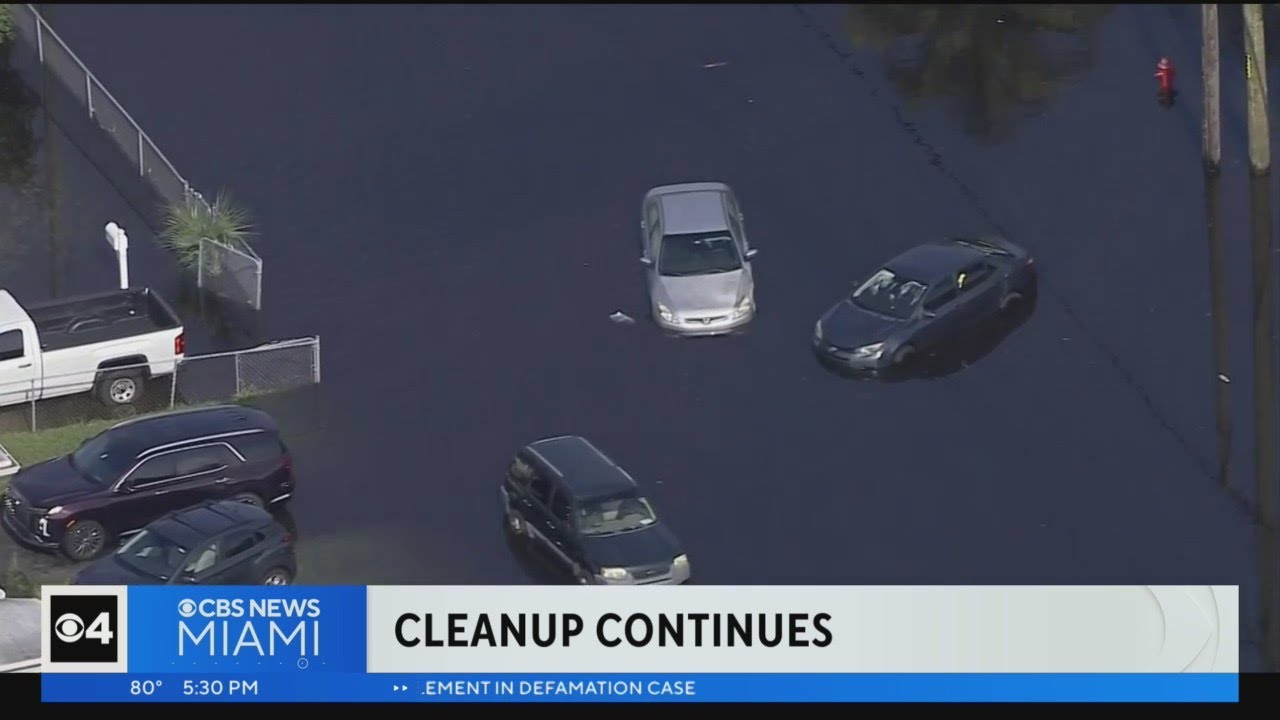 Cleanup continues in Fort Lauderdale