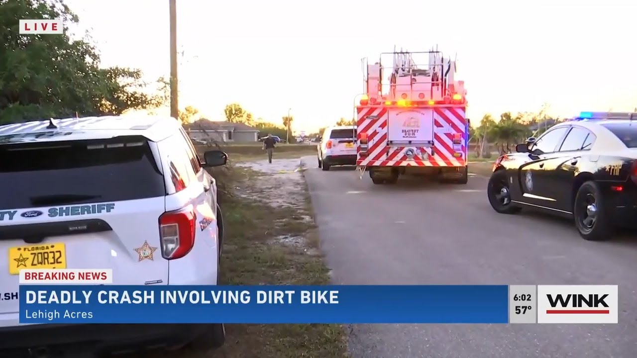 Man killed in dirt bike crash in Lehigh Acres