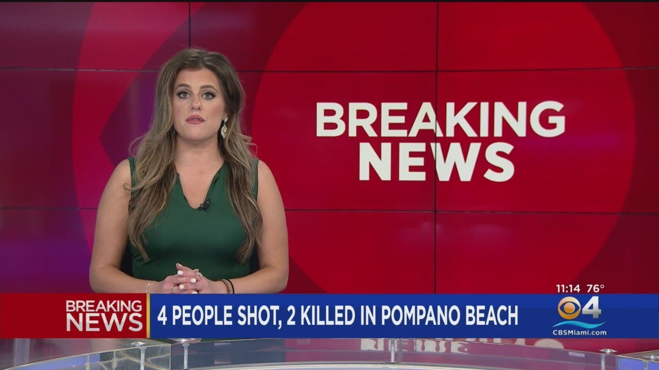 Quadruple shooting in Pompano Beach
