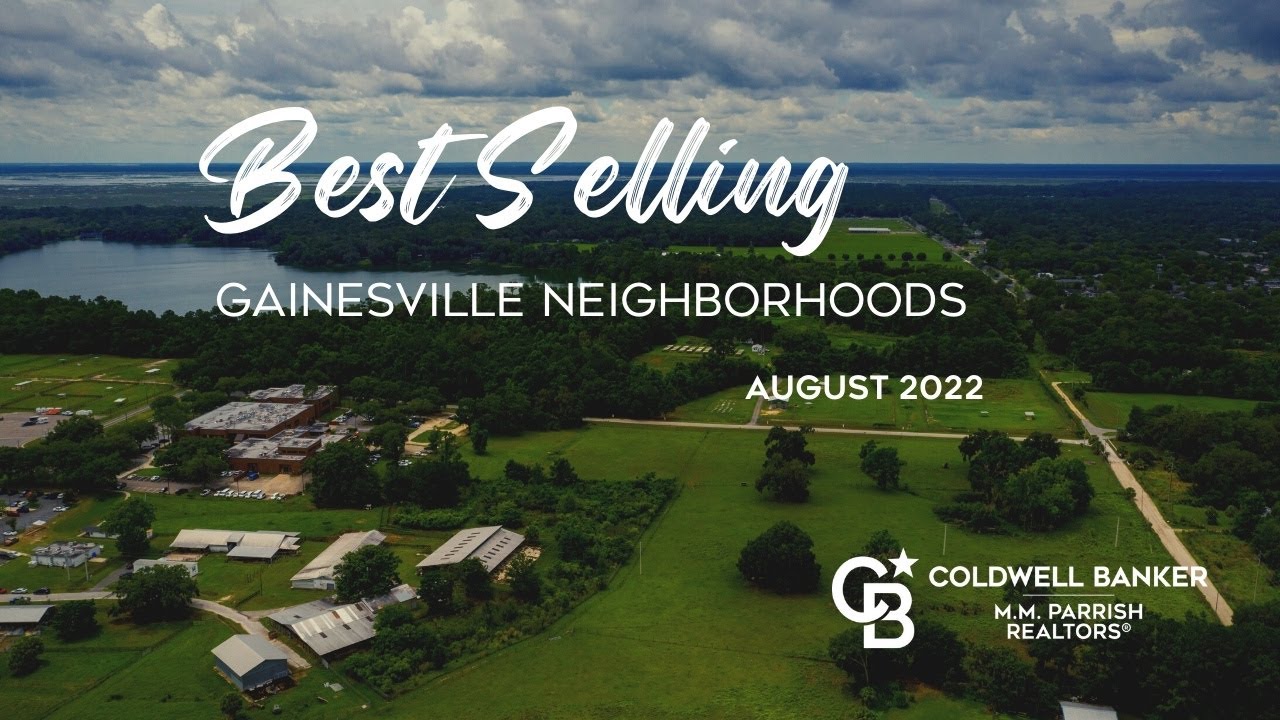 Gainesville's best selling neighborhoods in August 2022