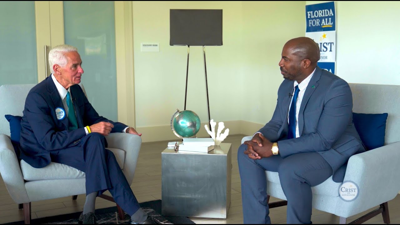 Charlie Crist Sits Down with Coral Springs Vice Mayor Joshua Simmons