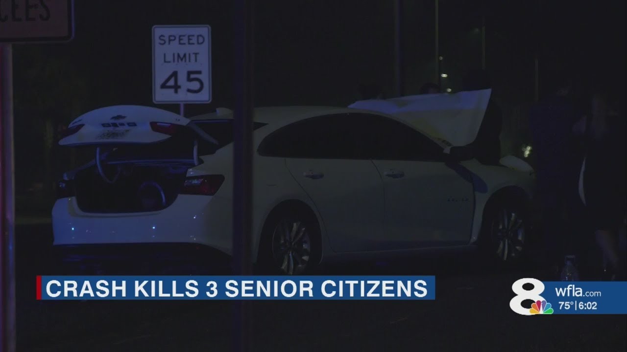 Spring Hill residents, ages 95, 90, 82, killed after turning into traffic, FHP says