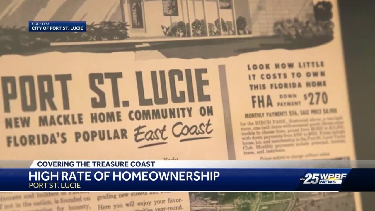 New study finds Port St. Lucie has second highest rate of homeownership in country