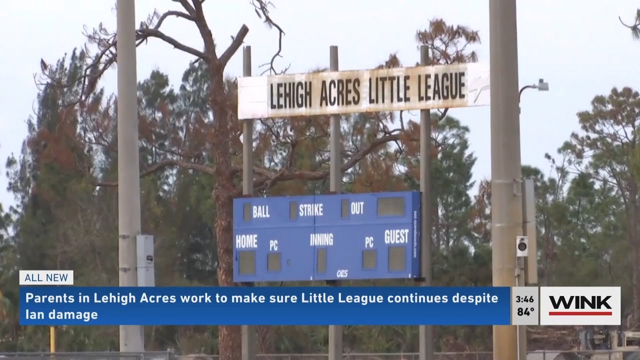 Lehigh Acres Little League season in jeopardy due to hurricane damage