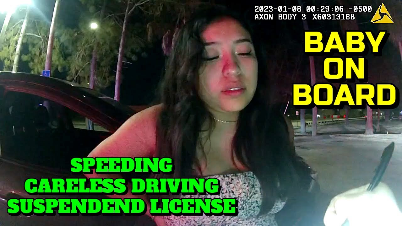 Girlfriend Busted because her Boyfriend was Speeding – Clearwater, Florida – January 8, 2023