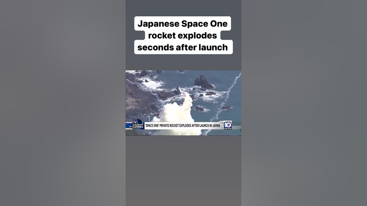 Japanese Space One rocket explodes seconds after launch