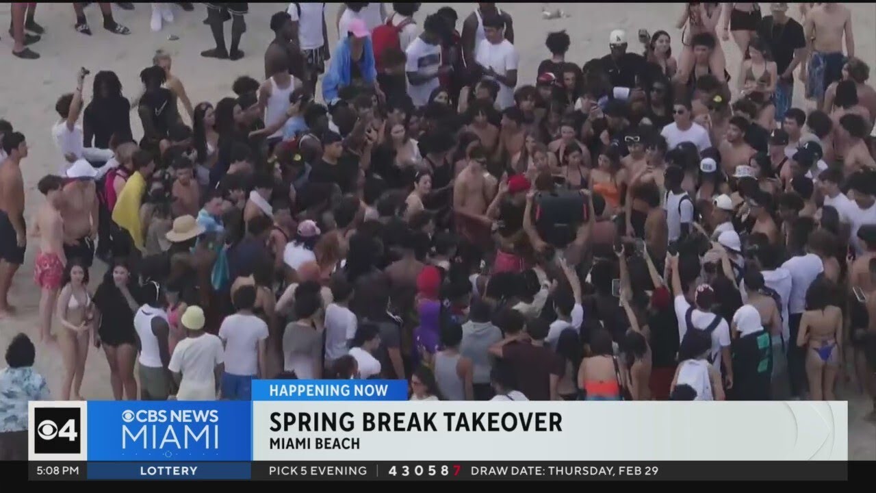 Spring Breakers arrive in South Florida