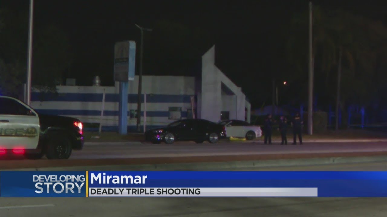 Three Dead In Miramar Roadway Shooting