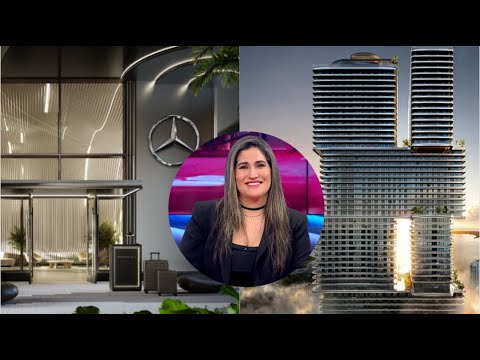 Miami solo para ricos: Primero Porsche, ahora Mercedes-Benz. Otro rascacielos de lujo se levanta