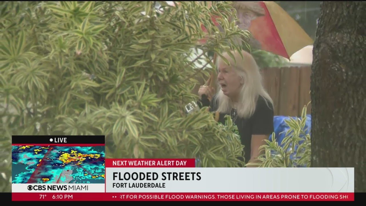 Woman stranded in Fort Lauderdale