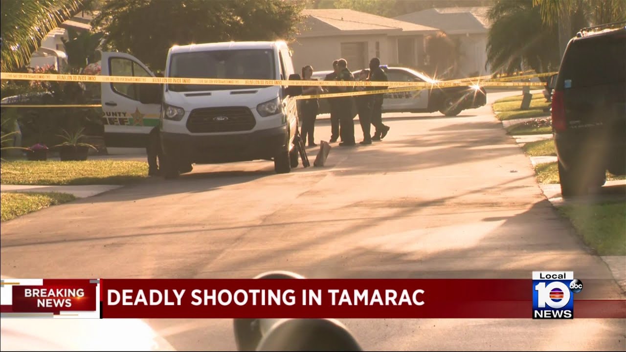 Deadly shooting reported in Tamarac