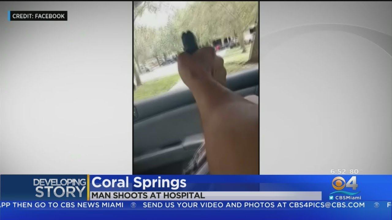 Man accused of shooting at Coral Springs hospital arrested