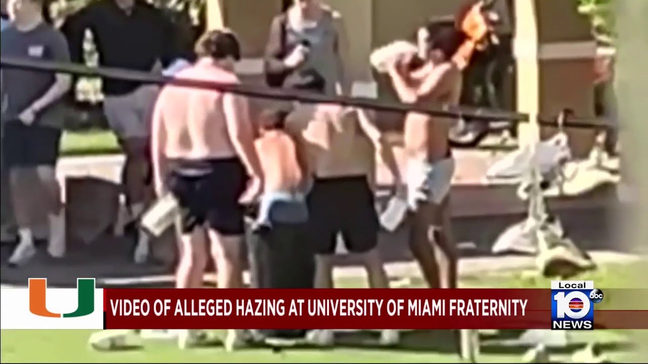 University of Miami investigates fraternity members for hazing
