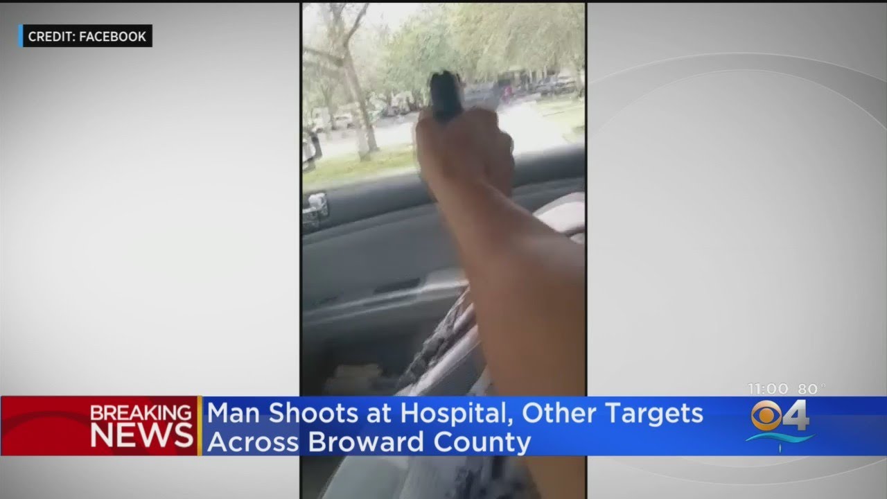 Man Accused Of Filming Himself Shooting At Coral Springs Hospital Arrested