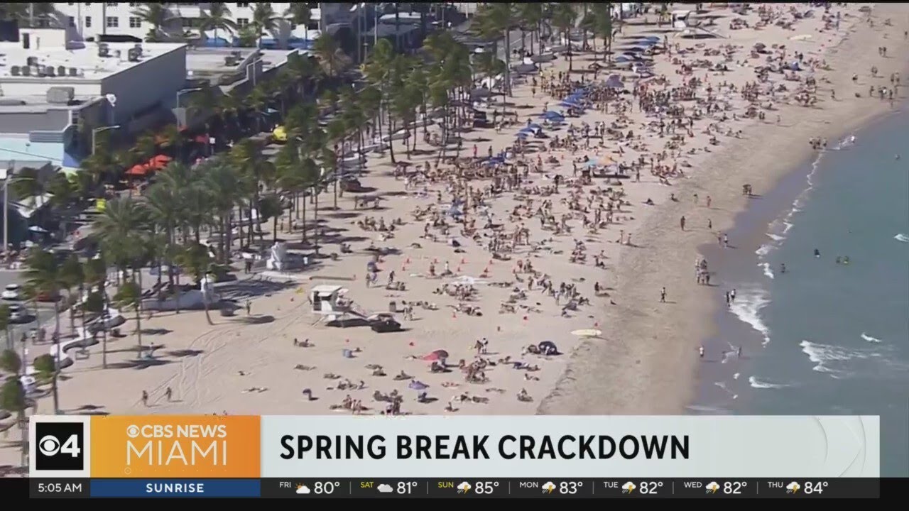Fort Lauderdale bracing for larger crowds as Miami Beach breaks up with Spring Break