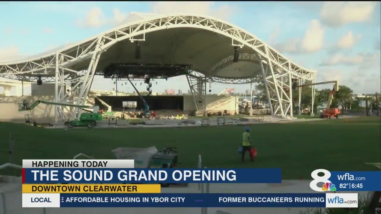 New Clearwater amphitheater opens with week-long celebration, events