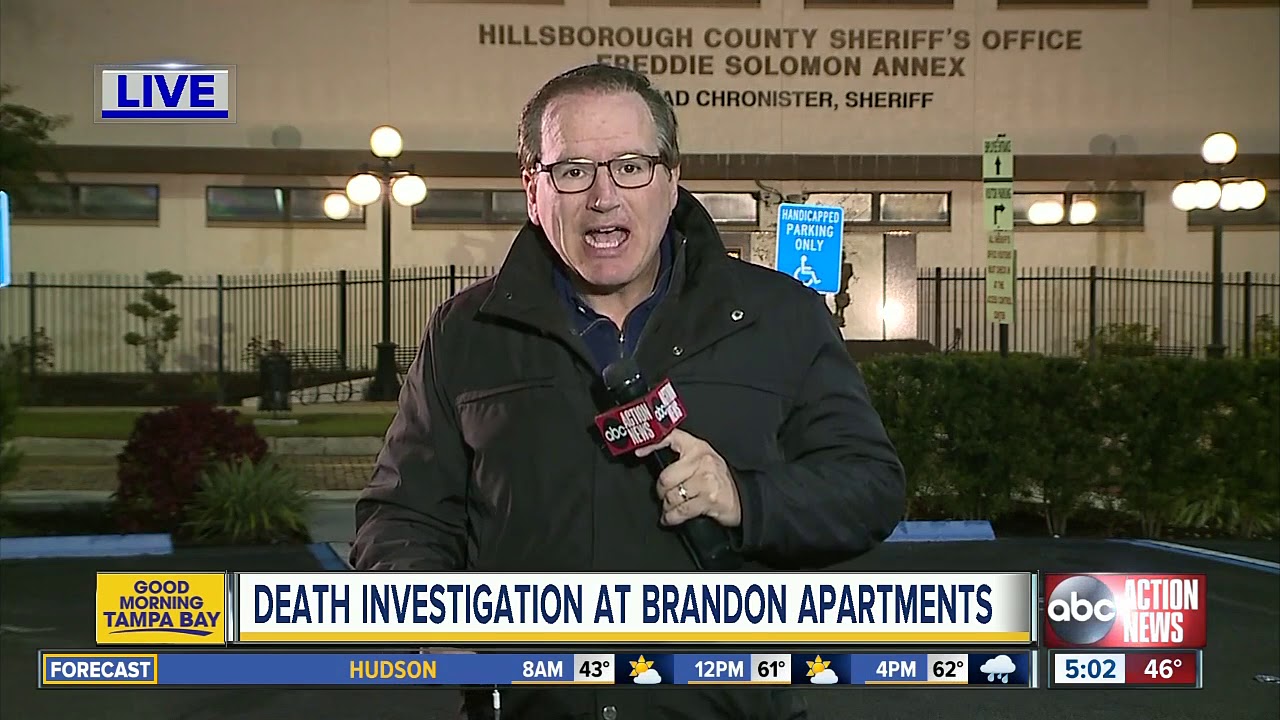 Death investigation underway at Brandon apartment complex