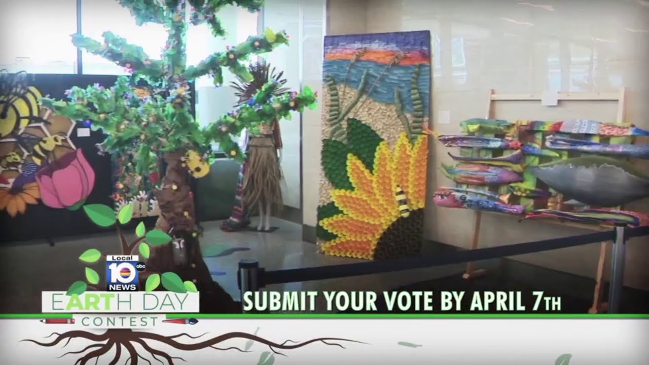 Voting is under way for Local 10′s 7th Annual eARTh Day Art Contest