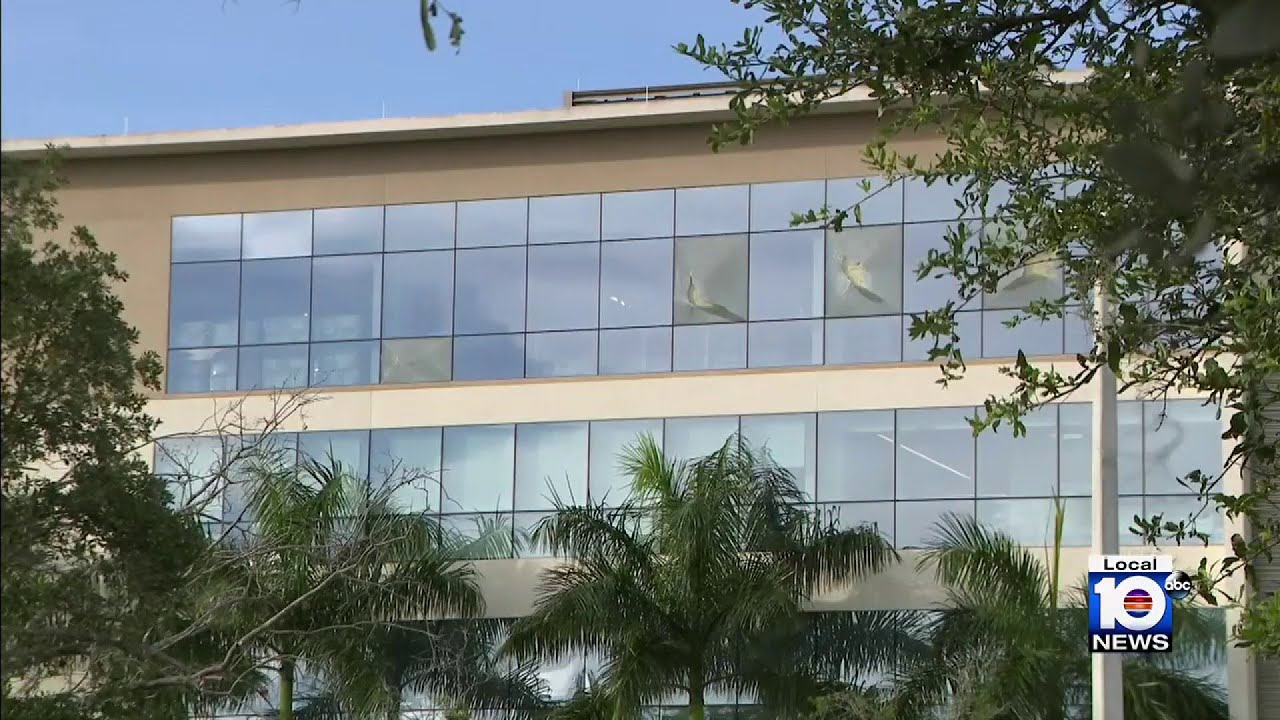 Police investigating bullet holes found in windows of Coral Springs hospital