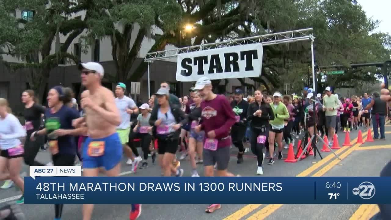 Athletes converge in Tallahassee for 48th Tallahassee Marathon