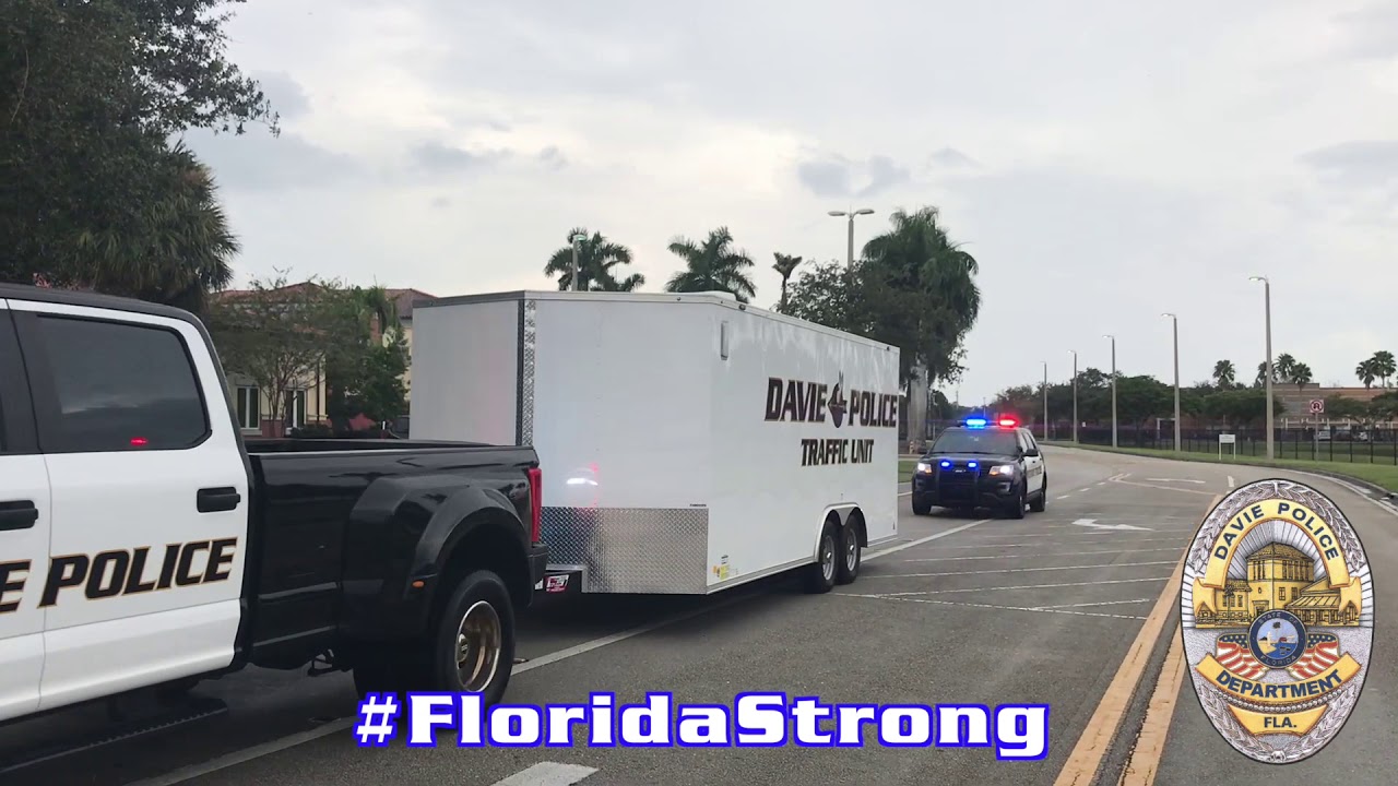 Davie Police deployment to the Florida Panhandle after Hurricane Michael