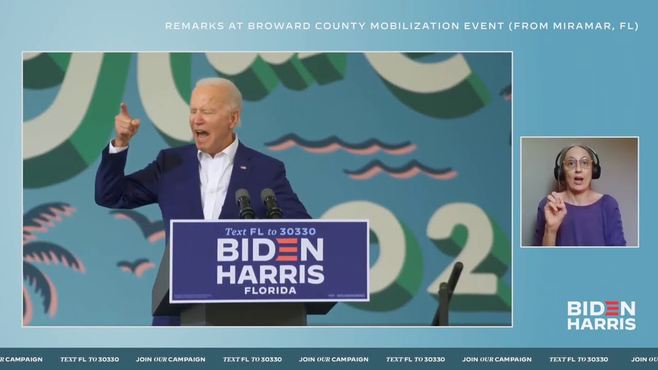 LIVE: Make a Plan to Vote! Joe Biden Speech in Florida on Getting out the Vote