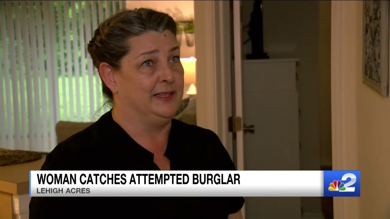 Burglar Trying To Break Into Lehigh Acres Home Comes Face To Face With Homeowner