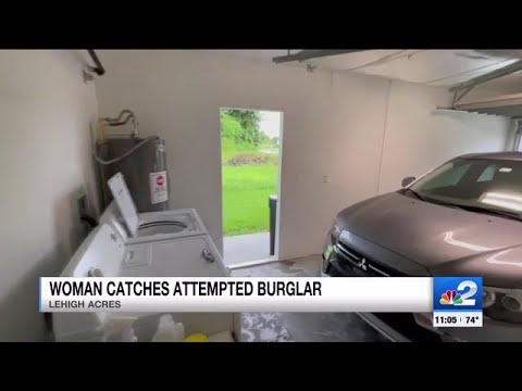 Burglar trying to break into Lehigh Acres comes face to face with homeowner