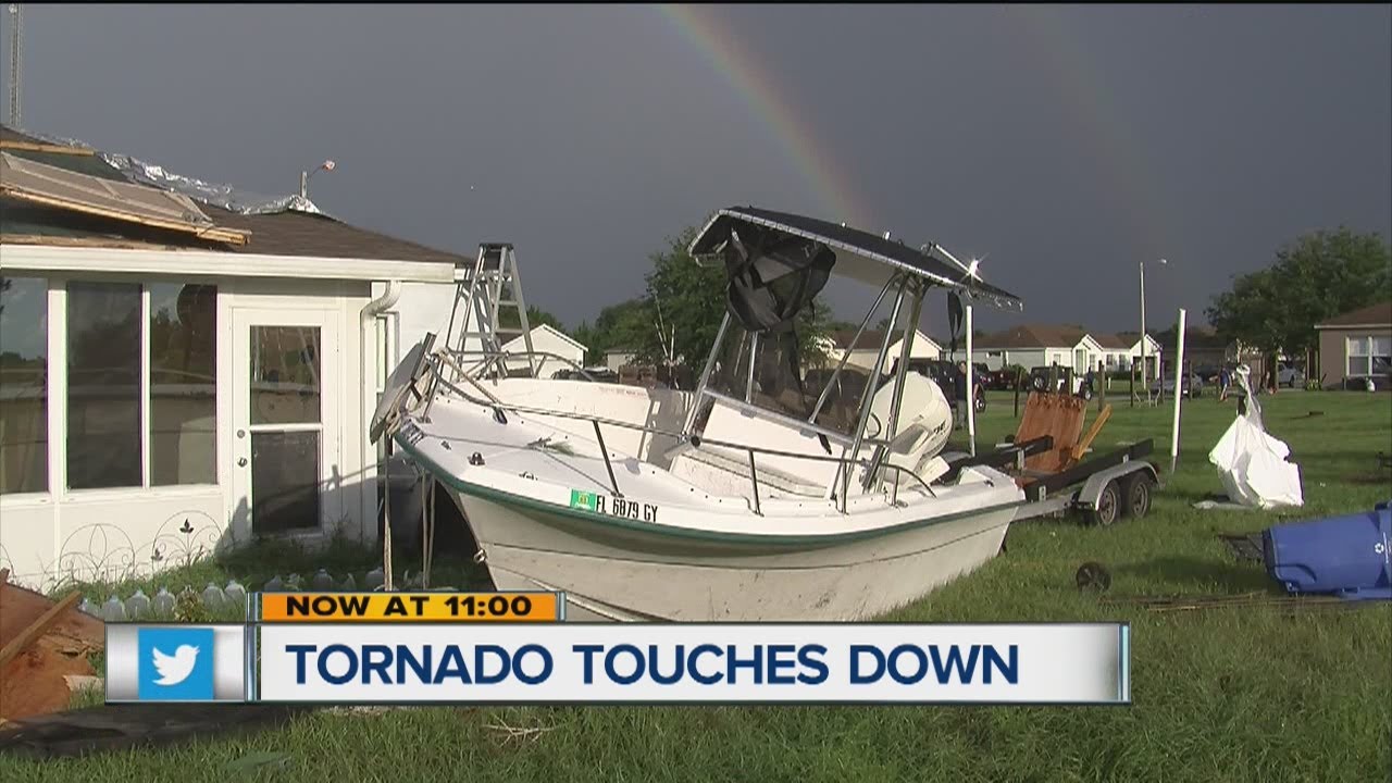 Tornado hits Riverview neighborhood