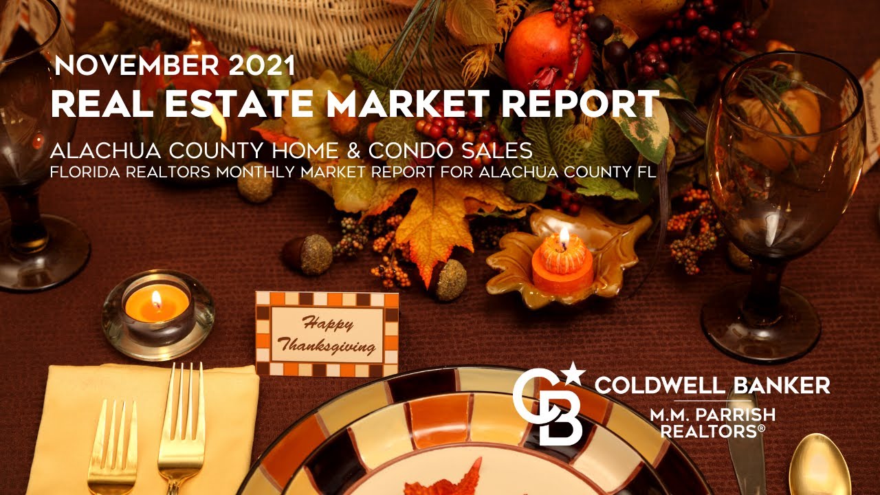 Gainesville FL real estate market in November 2021