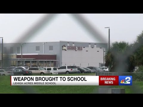 Student arrested for threatening another student with weapon at Lehigh Acres Middle School