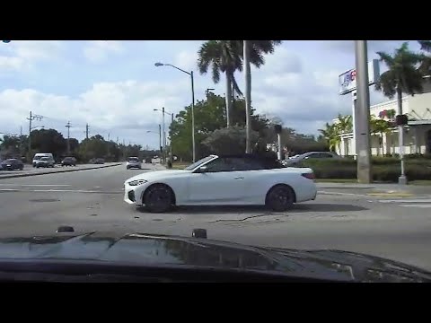 FHP Chase Down Stolen BMW in West Palm Beach, FL