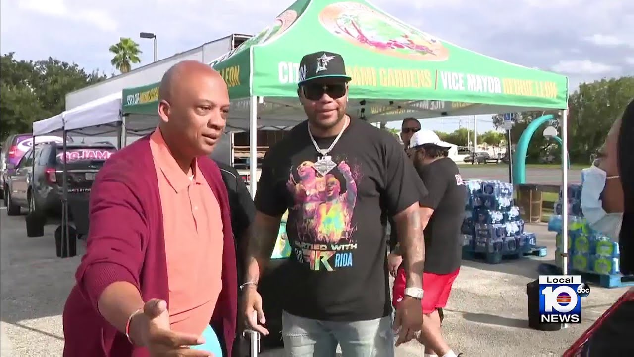 Flo Rida, City of Miami Gardens collect donations for majority minority communities hit by Hurri…