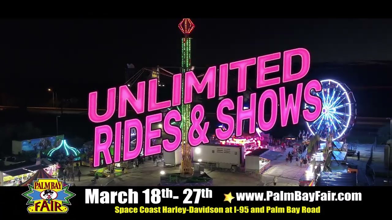 The 2022 Palm Bay Fair – March 18-27 at Space Coast Harley Davidson