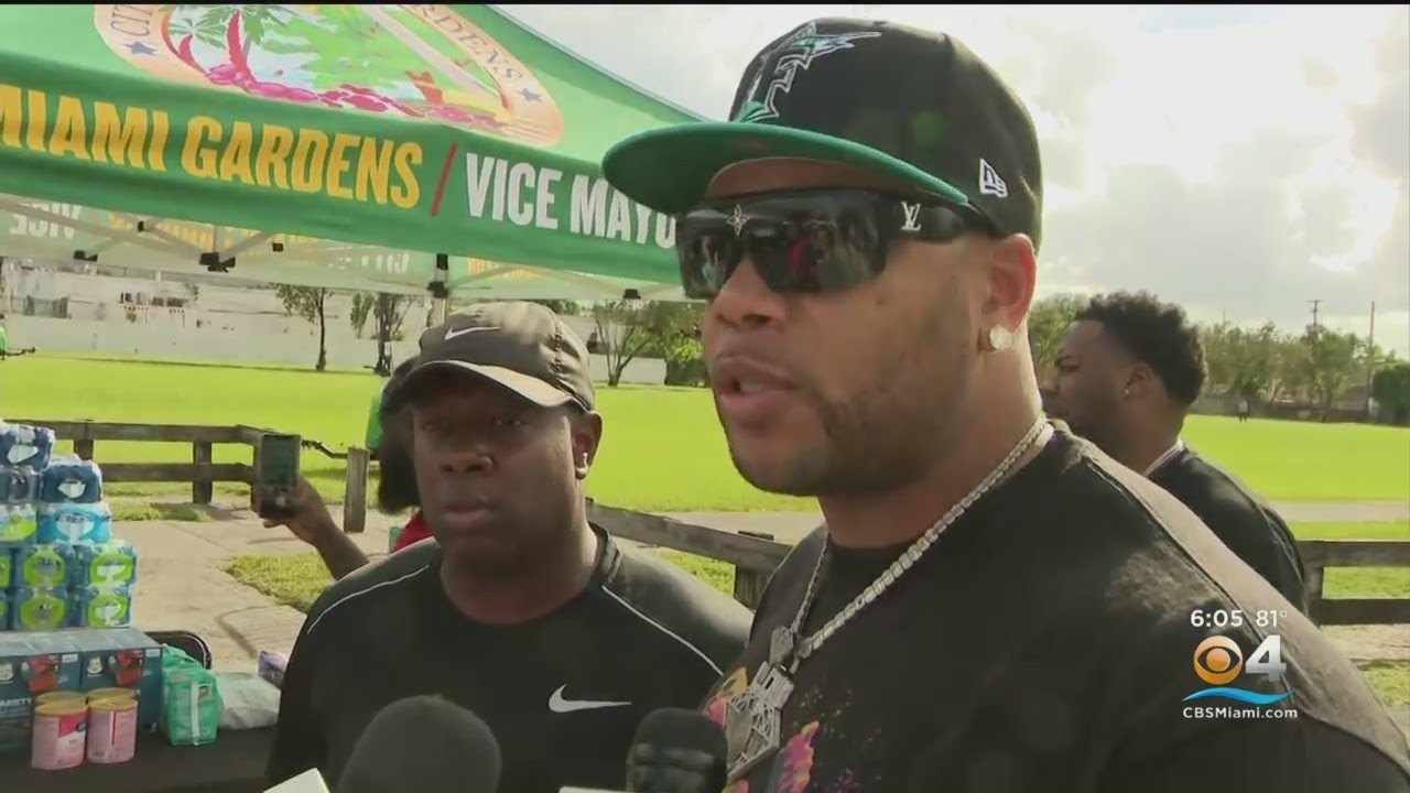 Rapper Flo Rida, Miami Gardens team up to help hurricane-damaged Harlem Heights